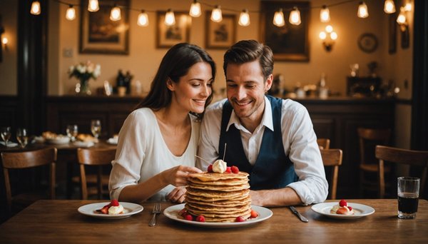 Célébration des noces de crêpe : un amour doux et durable